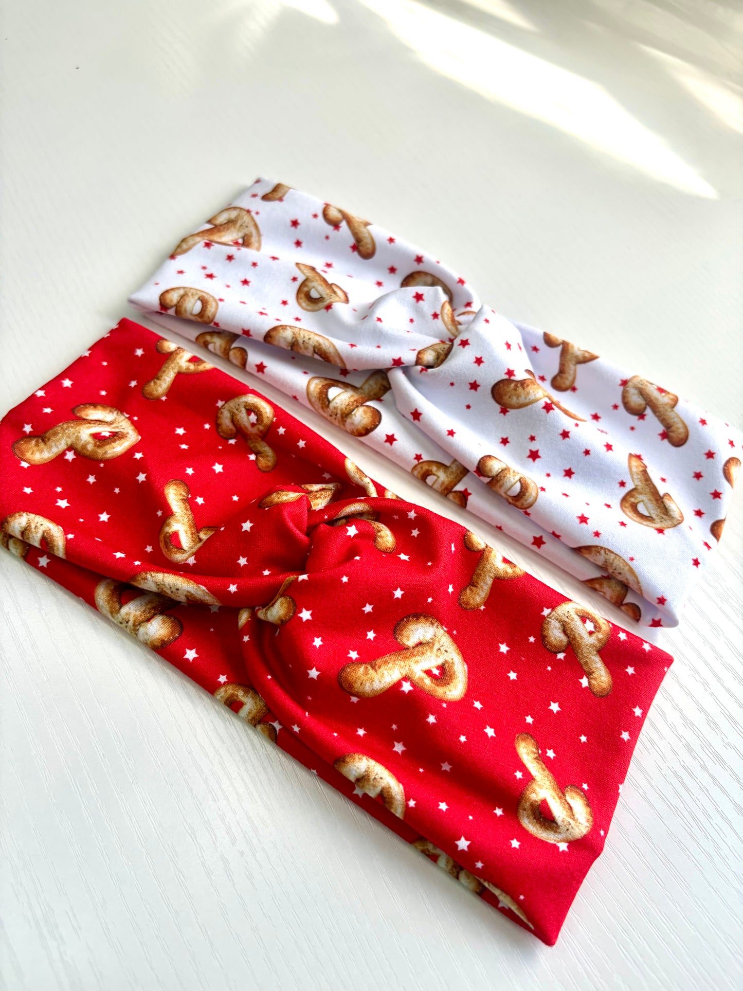 Philly pretzel headband