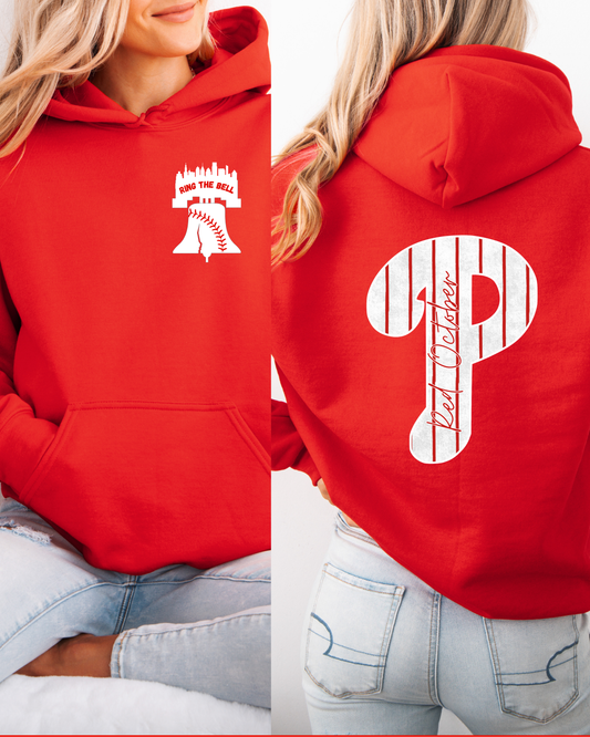 Pin stripe hoodie