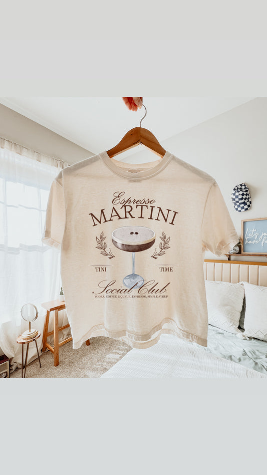 Espresso martini Tee (comfort color)