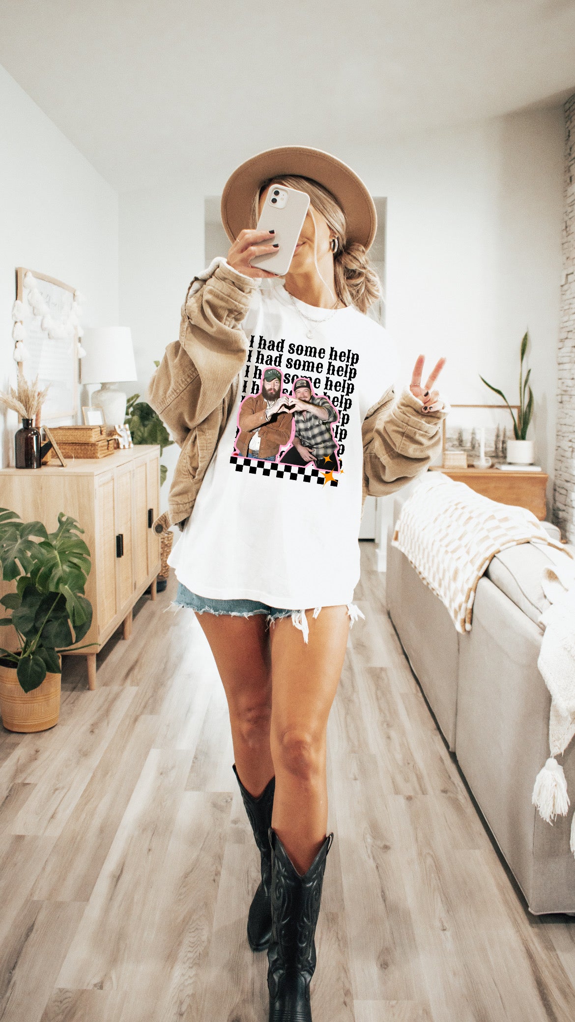 Had some help tee(comfort color)