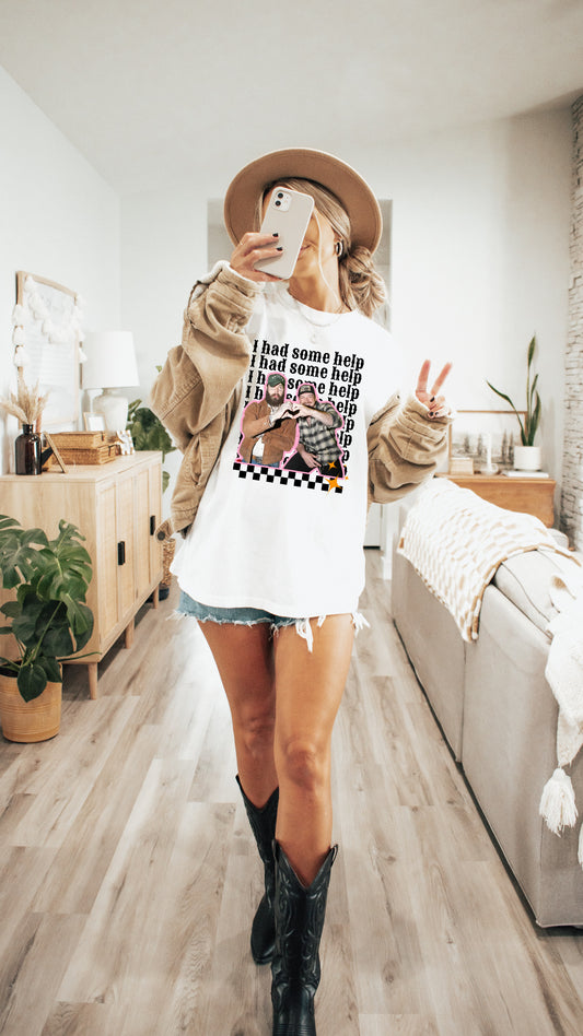 Had some help tee(comfort color)