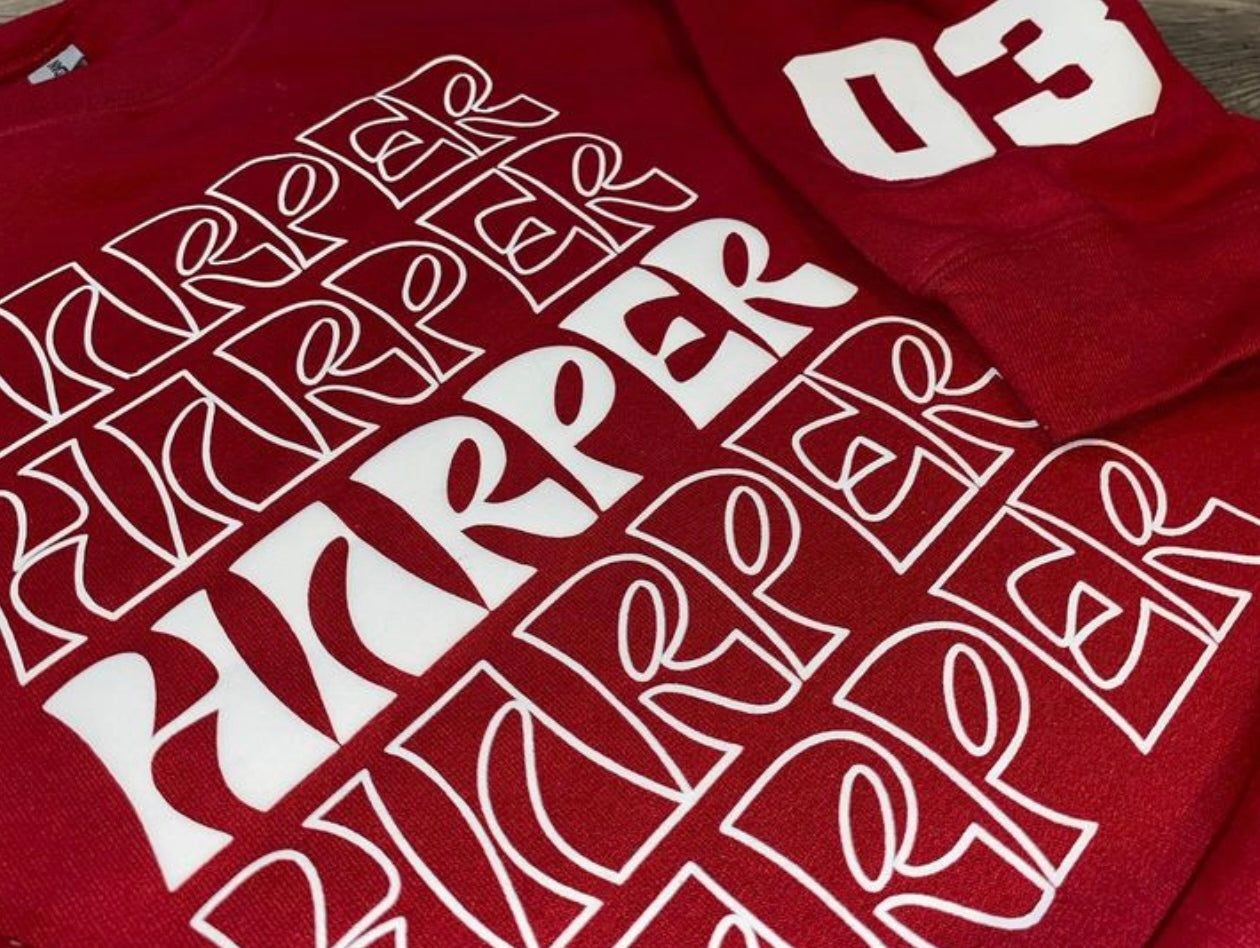 Harper crew(puff print)