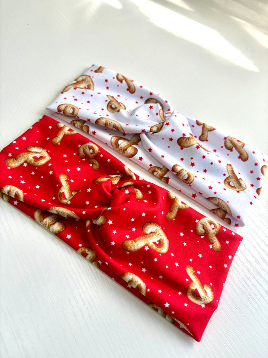 Philly pretzel headband