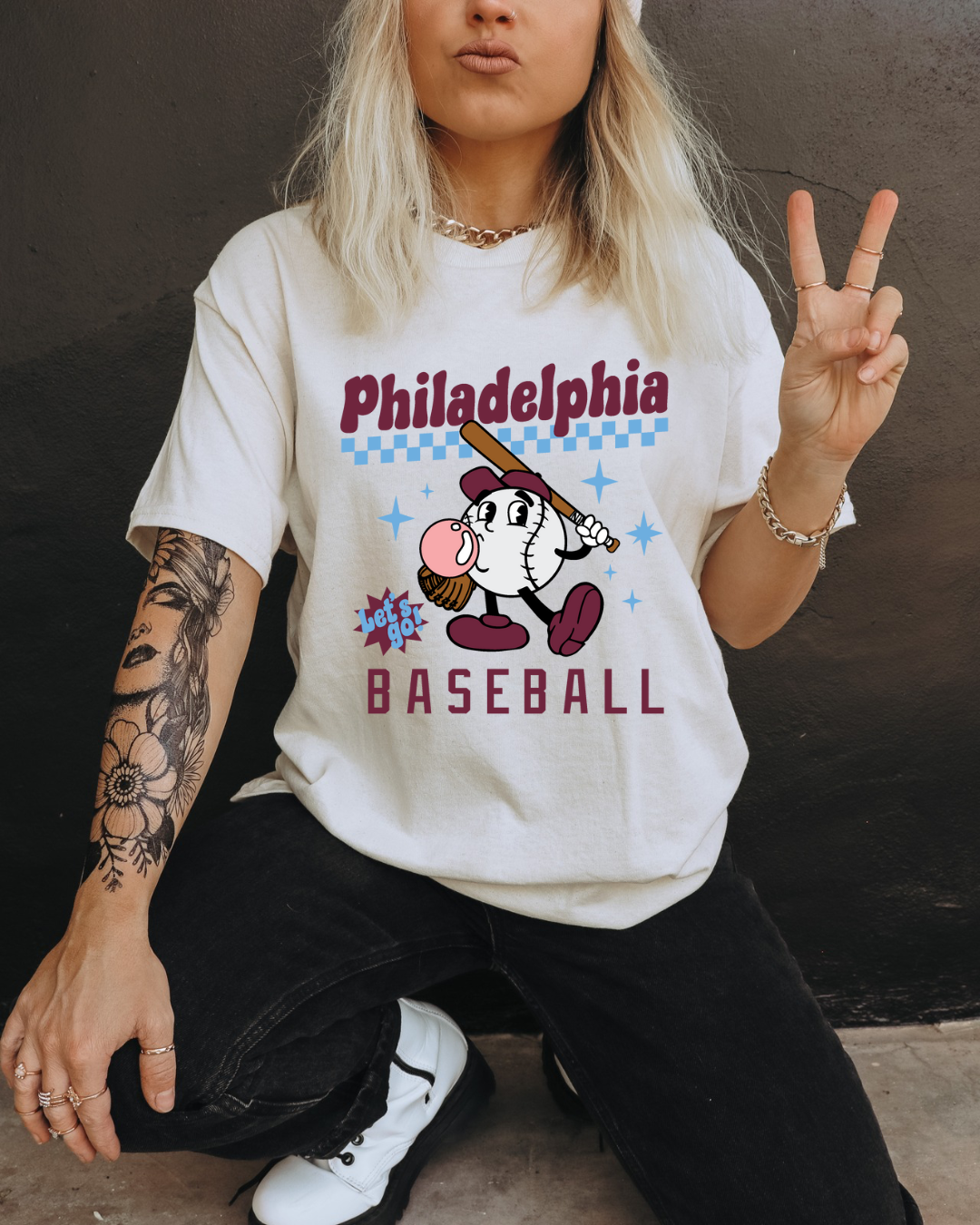 Philadelphia baseball tee