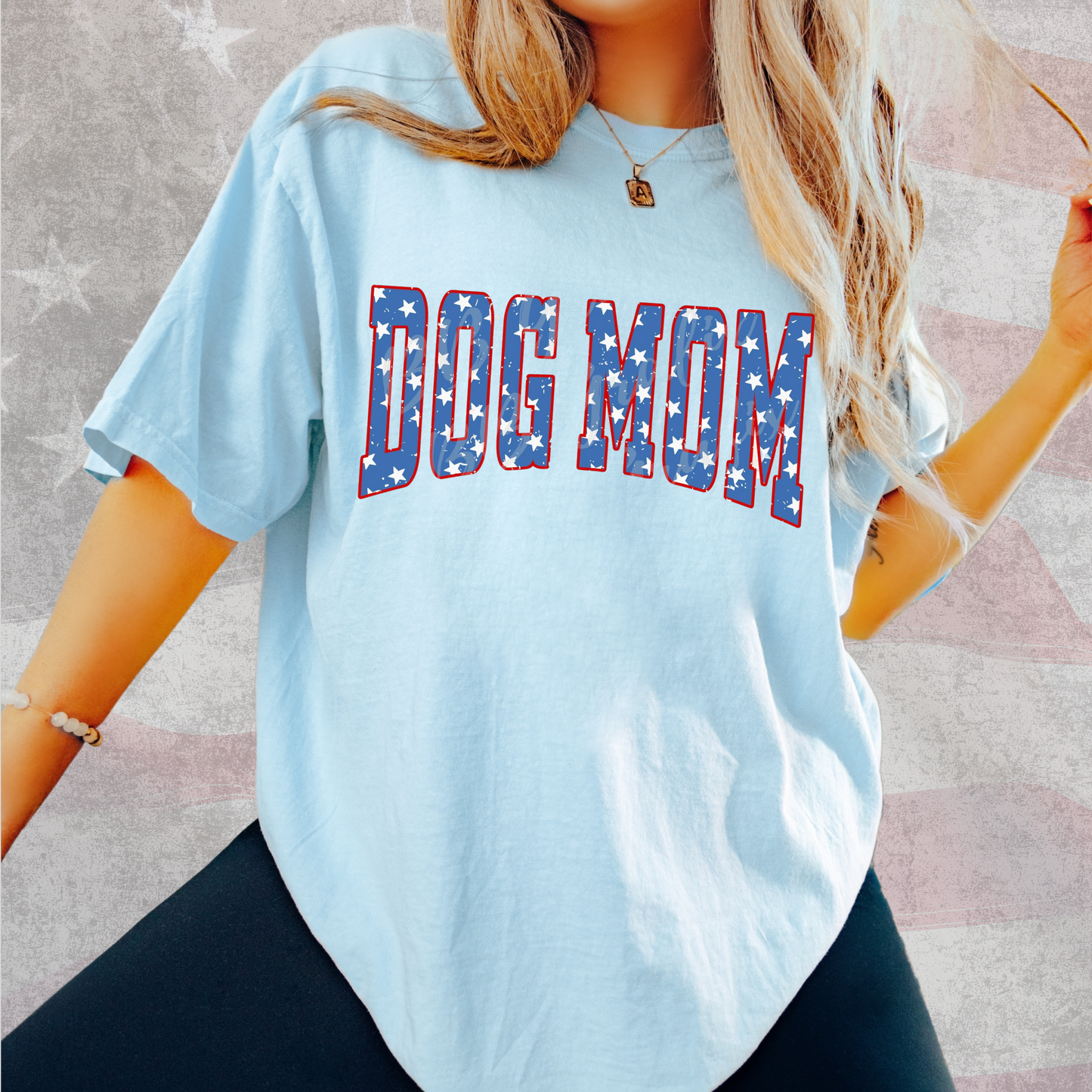 Patriotic Dog Mom