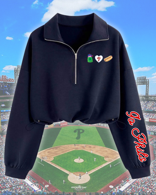 Philly Phan cropped zip