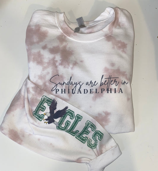 Eagles tie dye