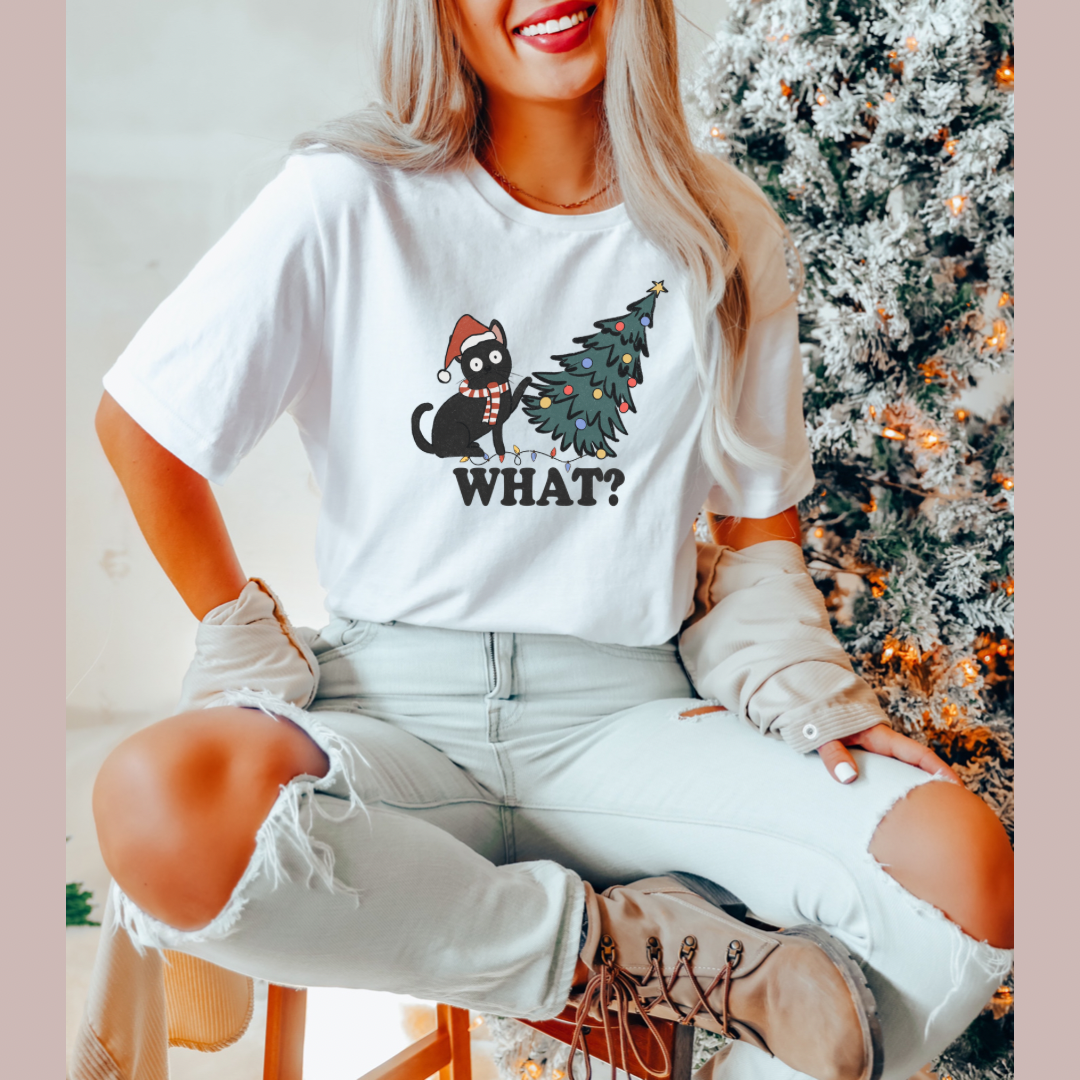 What? Cat Tee