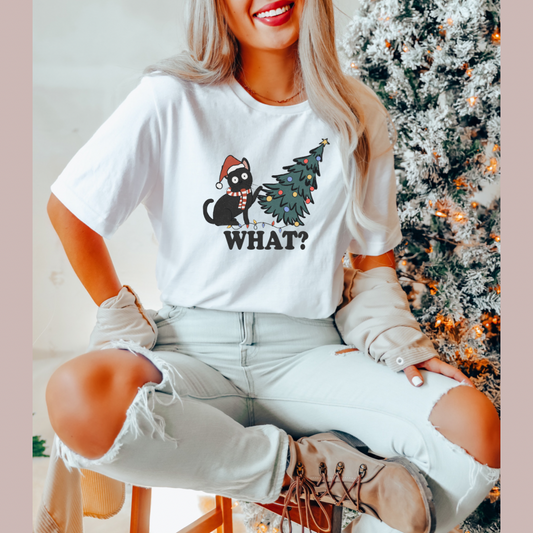 What? Cat Tee